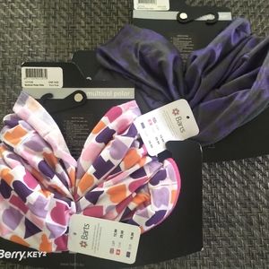 NWT ~ Barts Kids Muti-colour Polar Neck Warmer - 2 pack - One Size